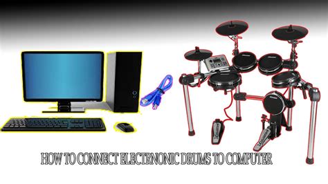 Connecting Electronic Drums to Your Computer.